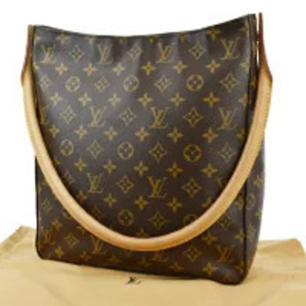 Louis Vuitton Looping Shoulder Bag Tote Monogram Leather